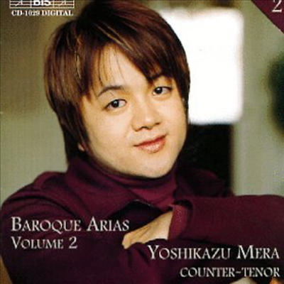 카운터 테너 - 바로크 아리아 2집 (Baroque Arias for counter-tenor, Vol.2)(CD) - Yoshikazu Mera