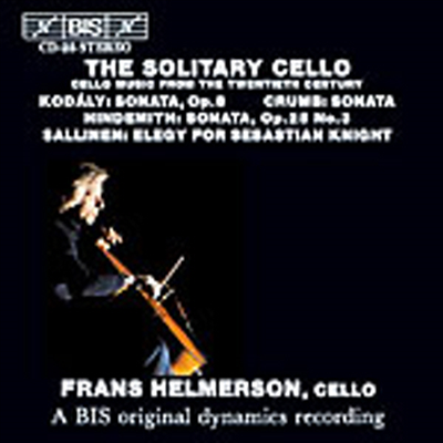 코다이, 크럼, 힌데미트, 살리넨 : 첼로 독주 작품집 (Kodaly, Crumb, Hindemith, Sallinen : Sonata For Solo Cello - The Solitary Cello)(CD) - Frans Helmerson