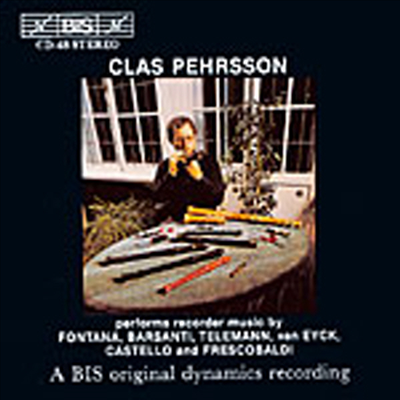 클라스 페리손이 연주하는 리코더 작품집 (Recorder Chamber Music)(CD) - Clas Pehrsson