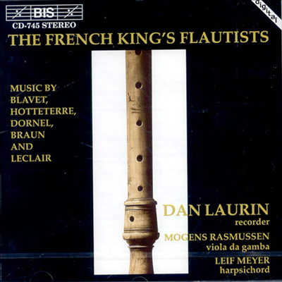 프랑스 왕 플루티스트들 (The French King's Flautists)(CD) - Dan Laurin