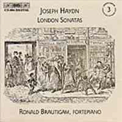 하이든 : 독주 키보드 음악 전곡집 3권 (Haydn : Complete Solo Keyboard Music, Volume 3)(CD) - Ronald Brautigam