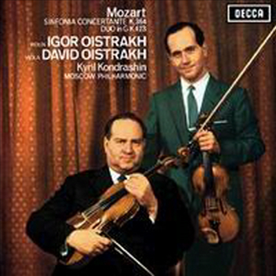 모차르트 : 신포니아 콘체르탄테, 바이올린과 비올라 이중주 (Mozart : Sinfonia Concertante K.364, & Duo For Violin And Viola Op.423) (180g LP) - David Oistrakh