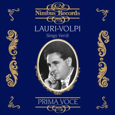 쟈코모 라우리-볼피 - 오페라 아리아 (Giacomo Lauri-Volpi Sings Verdi)(CD) - Giacomo Lauri-Volpi