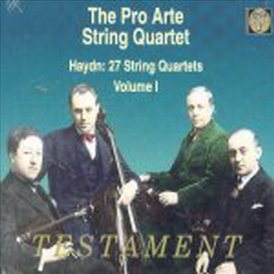 하이든 : 현악 사중주 1집 (Haydn : String Quartets, Vol. 1) (3CD) - Pro Arte String Quartet