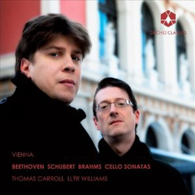 베토벤, 브람스: 첼로 소나타, 슈베르트: 아르페지오네 소나타 (Beethoven, Brahms: Cello Sonata, Schubert: Arpeggione Sonata)(CD) - Thomas Carroll