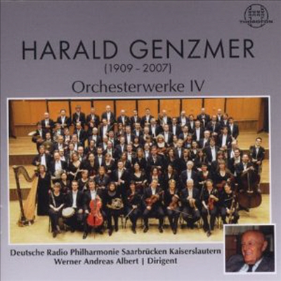 겐츠머: 관현악 작품집 (Genzmer: Orchestral Works, Vol.4)(CD) - Werner Andreas