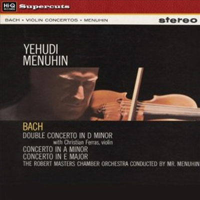 바흐: 바이올린 협주곡, 두 대의 바이올린 협주곡 (Bach: Violin Concertos, Double Concerto) (180G) (LP) - Yehudi Menuhin