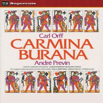 오르프: 카르미나 브라나 (Orff: Carmina Burana) (180G) (LP) - Andre Previn