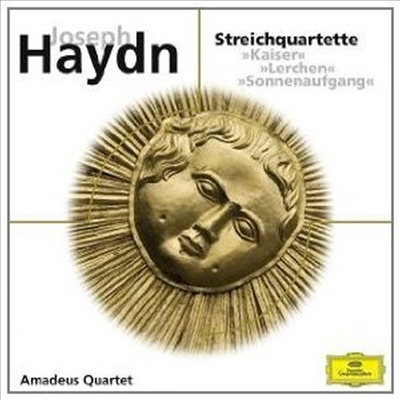 하이든: 현악 사중주 3, 4, 5번 &#39;황제&#39;, &#39;종달새&#39;, &#39;해돋이&#39; (Haydn: Streichquartette &#39;Kaiser&#39;, &#39;Lachen&#39;, &#39;Sonnenaufgang&#39;)(CD) - Amadeus Quartet