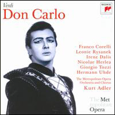 베르디: 돈 카를로 (Verdi: Don Carlo (Metropolitan Opera Live) (2CD) - Franco Corelli