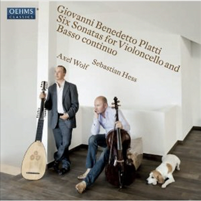 플래티: 첼로 소나타 1-6번 (Platti: Cello Sonata No.1-6)(CD) - Sebastian Hess