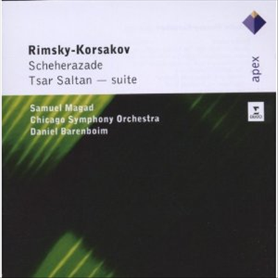 림스키-코르사코프: 세헤라자데, 술탄 황제 모음곡 (Rimsky-Korsakov: Scheherazade, Op.35, Tale of Tsar Saltan Suite, Op.57) - Daniel Barenboim