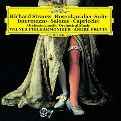 R. 슈트라우스 : 장미의 기사 모음곡, 간주곡, 살로메, 카프리치오 (R. Strauss : Rosenkavalier Suite, Intermezzo, Salome, Capriccio) (SHM-CD)(일본반) - Andre Previn
