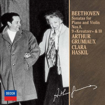 베토벤: 바이올린 소나타 8-10번 (Beethoven: Violin Sonatas Nos.8-10) (Ltd. Ed)(일본반)(CD) - Arthur Grumiaux