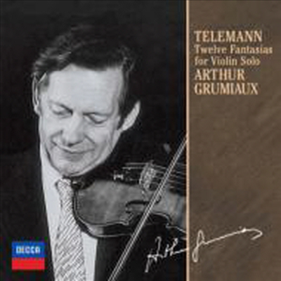 텔레만: 열두 개의 무반주 바이올린 환상곡 (Telemann: 12 Fantasias For Violin Solo) (Ltd. Ed)(일본반)(CD) - Arthur Grumiaux