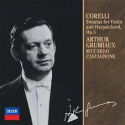 코렐리: 바이올린 소나타 (Corelli: Sonatas for Violin &amp; Harpsichord Op.5) (Ltd. Ed)(2CD)(일본반) - Arthur Grumiaux