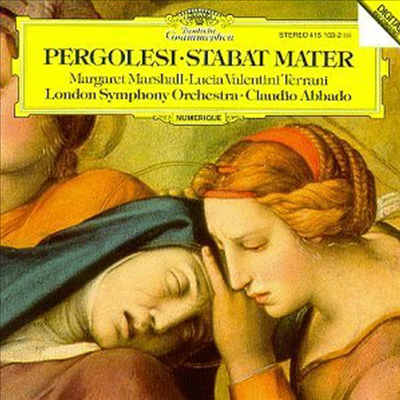 페르골레지 : 스타바트 마테르 (Pergolesi : Stabat Mater) (Ltd)(UHQCD)(일본반) - Claudio Abbado