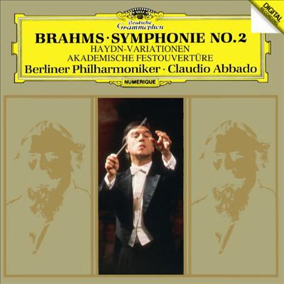 브람스 : 교향곡 2번, 하이든 주제 변주곡 &amp; 대학축전 서곡 (Brahms : Symphony No.2) (SHM-CD)(일본반) - Claudio Abbado