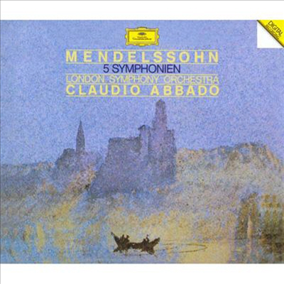 멘델스존 : 교향곡집 (Mendelssohn : 5 Symphonies) (3CD Boxset)(일본반) - Claudio Abbado