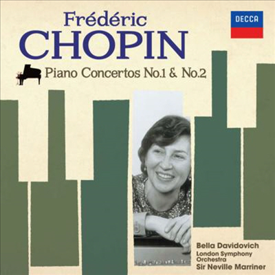 쇼팽 : 피아노 협주곡 1, 2번 (Chopin : Piano Concertos) (일본반)(CD) - Bella Davidovich