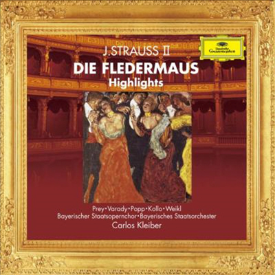 슈트라우스 : 박쥐 (Strauss : Die Fledermaus) (Highlights) (일본반)(CD) - Carlos Kleiber