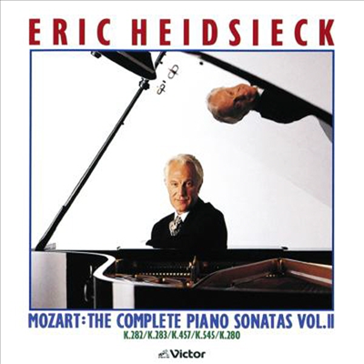 모차르트 : 피아노 소나타 Vol.2 (Mozart : Complete Piano Sonatas Vol.2) (SHM-CD, 일본반) - Eric Heidsieck
