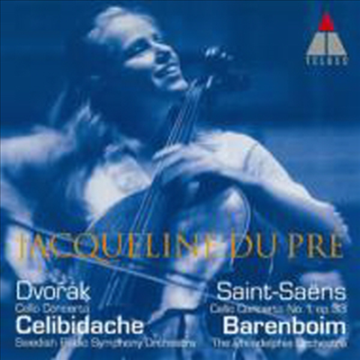 드보르작, 생상: 첼로 협주곡 (Dvorak &amp; Saint-Saens: Cello Concertos) (일본반)(CD) - Jacqueline Du Pre