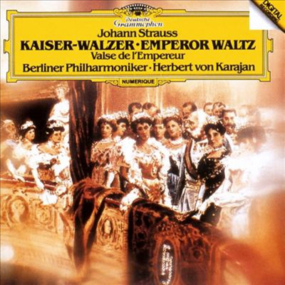 J. 슈트라우스 : 왈츠집 (J. Strauss : Kaiserwalzer, Emperor Waltz) (SHM-CD)(일본반) - Herbert Von Karajan