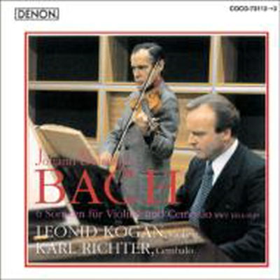 바흐 : 바흐와 쳄발로를 위한 여섯 개의 소나타 BWV 1014-1019 (Bach : Violin Sonatas Nos.1-6 BWV1014-1019) (2Blu-spec CD) (일본반) - Leonid Kogan