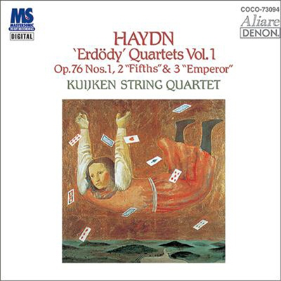 하이든 : 현악 사중주 75. 76 '5도', 77번 '황제' (Haydn : String Quartet, 75, 76 'Fifths', 77 'Emperor') (Blu-spec CD)(일본반) - Kuijken String Quartet