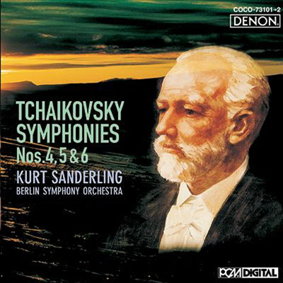 차이코프스키 : 교향곡 4-6번 (Tchaikovsky : Symphonies No.4, 5 & 6 'Pathetique') (2 Blu-spec CD)(일본반) - Kurt Sanderling