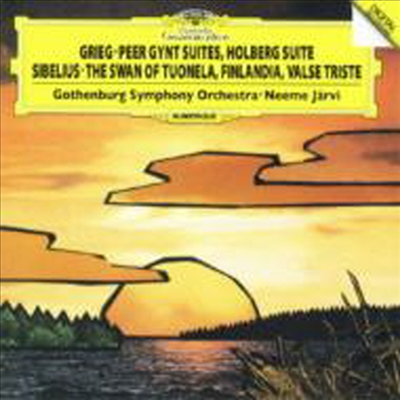 그리그: 페르귄트 모음곡, 홀베르크 모음곡, 시벨리우스: 핀란디아, 우울한 왈츠 (Grieg: Peer Gynt Suite No.1 & 2, Slbelius: Finlandia, Valse Triste) (SHM-CD)(일본반)(CD) - Neeme Jarvi