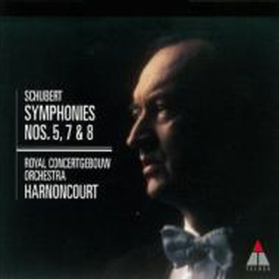 슈베르트: 교향곡 5, 8 '미완성', 9번 '그레이트' (Schubert: Symphonies Nos.5. 8 'Unfinished' & 9 'Great) (2CD)(일본반) - Nikolaus Harnoncourt