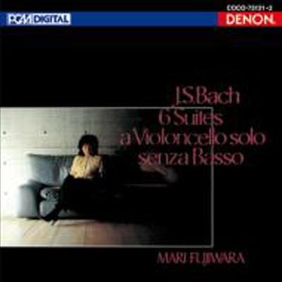 바흐: 무반주 첼로 모음곡 1-6번 (Bach: 6 Suites For Violoncello Solo BWV1007-1012) (2 Blu-spec CD)(일본반) - Mari Fujiwara