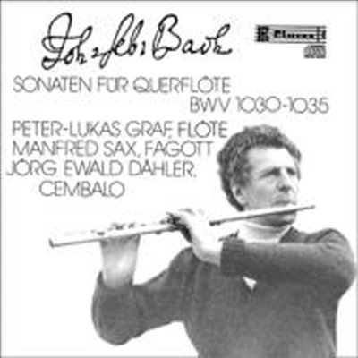 바흐: 플루트 소나타 (Bach: 6 Flute Sonatas) (일본반)(CD) - Peter-Lukas Graf