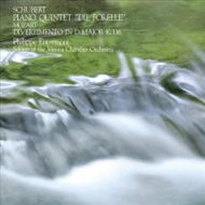 슈베르트: 피아노 오중주 '송어', 모차르트: 디베르티멘토 (Schubert: Piano Quinter 'Trout' D.667, Mozart: Divertiment K.136) (일본반)(CD) - Philippe Entremont