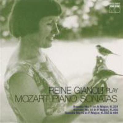 모차르트: 피아노 소나타 11, 12, 15번 (Mozart: Piano Sonatas No.11 K.331, No.12 K.332, No.15 K.533) (일본반)(CD) - Reine Gianoli
