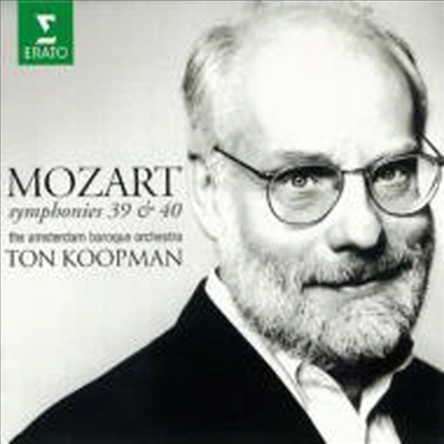 모차르트: 교향곡 39, 40번 (Mozart: Symphonies Nos.39 &amp; 40) (일본반)(CD) - Ton Koopman