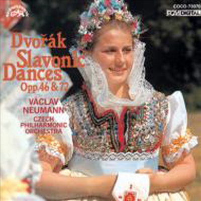 드보르작: 슬라브 무곡집 (Dvorak: Slavonic Dances Opp.46 & 72) (Blu-spec CD)(일본반)(CD) - Vaclav Neumann