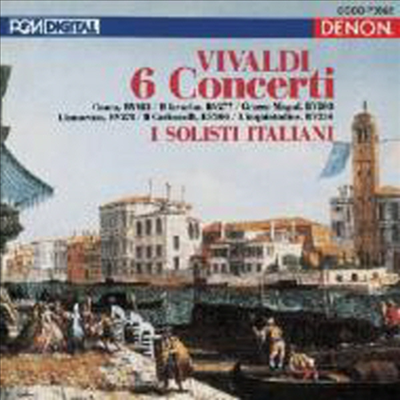 비발디: 여섯 개의 협주곡 (Vivaldi: 6 Concerti) (일본반)(CD) - I Solisti Italiani