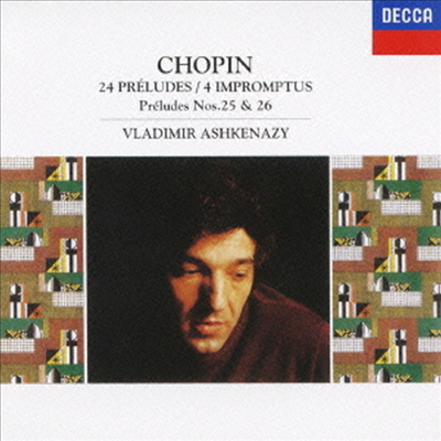 쇼팽: 24개의 전주곡 &amp; 4개의 즉흥곡 (Chopin: 24 Preludes &amp; 4 Impromptus) (Ltd)(UHQCD)(일본반) - Vladimir Ashkenazy