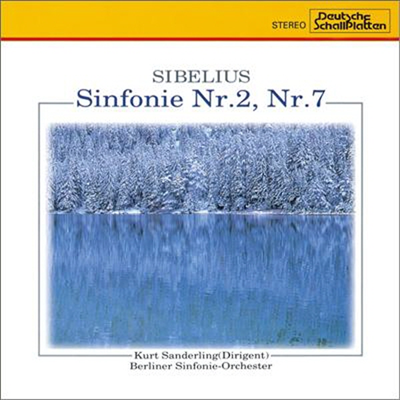 시벨리우스 : 교향곡 2, 7번 (Sibelius : Sinfonie Nr.2, 7) (일본반)(CD) - Kurt Sanderling