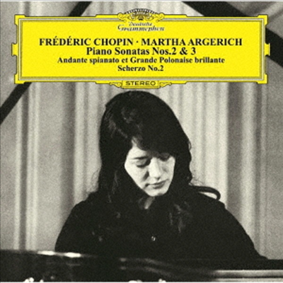 쇼팽: 피아노 소나타 2, 3번, 스케르쪼 2번 (Chopin: Piano Sonatas No.2 &amp; 3. Scherzo No.2) (SHM-CD)(일본반) - Martha Argerich