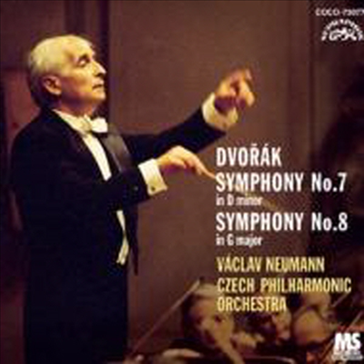 드보르작: 교향곡 7, 8번 (Dvorak: Symphonies No.7 & 8) (Blu-spec CD)(일본반) - Vaclav Neumann