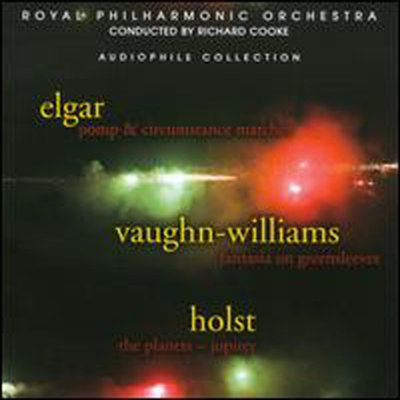 엘가: 위풍당당 행진곡, 본 윌리암스: 푸른 옷 소매 환상곡, 홀스트: 혹성 (Elgar: Pomp & Circumstance Marches, Vaughan-Williams: Fantasia on Greensleeves, Holst: The Planets) - Richard Cooke