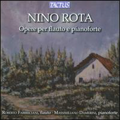 로타: 플루트와 피아노를 위한 작품집 (Rota: Opere per Flauto e Pianoforte)(CD) - Massimiliano Damerini