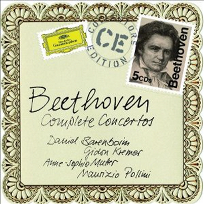 베토벤: 협주곡 전곡집 (Beethoven: Complete Concertos) (5CD Box set) - Gidon Kremer