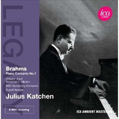 브람스: 피아노 협주곡 1번, 쇼팽: 발라드 3번, 리스트: 메피스토 왈츠 1번 (Brahms: Piano Concerto No.1, Chopin: Ballade No.3, Liszt: Mephisto Waltz No.1)(CD) - Julius Katchen