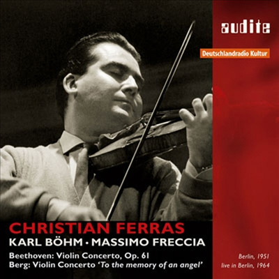 베토벤 & 베르크 : 바이올린 협주곡 (Beethoven & Berg : Violin Concerto)(Digipack)(CD) - Christian Ferras