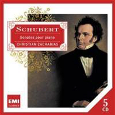 슈베르트: 피아노 작품집 (Schubert: Piano Sonatas) (5CD Boxset) - Christian Zacharias